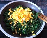 Foto del paso 4 de la receta Huevos rellenos de espinacas gratinados