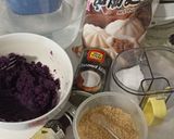 Foto langkah ke 1 dari resep Bolu Ubi Ungu Kukus.