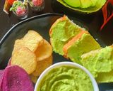 A picture of step 3 of Avocado cheese dip.