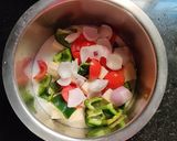 A picture of step 2 of Paneer tikka.