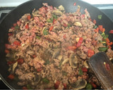 Foto del paso 3 de la receta: Macarrones integrales con ternera y champiñones