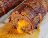 A picture of step 8 of Basic Smoked bbq fatty.