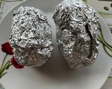 A picture of step 3 of Potatoes in the embers.