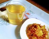 A picture of step 5 of Zesty pineapple Peel Tea.