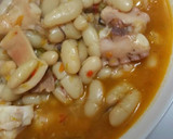 Foto del paso 1 de la receta: Fabes con pulpo