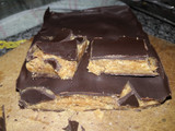 Turrones por 4: coco, cereal, crema de maní con dulce de leche y con chocolate