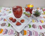 A picture of step 4 of Refreshing strawberry lemonade in this summer season.