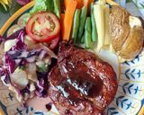 Foto langkah ke 7 dari resep Chicken Steak with Salad.
