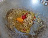 A picture of step 6 of Chhuin aloo tarkari (Drumstick curry).