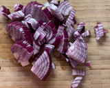 A picture of step 2 of Saag Aloo.