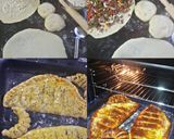 عکس مرحله 1 از دستور کالزونه پیتزا
