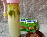 Foto langkah ke 4 dari resep Creamy Matcha Brown Sugar.