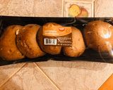 A picture of step 1 of Baked Portobello Mushrooms.
