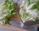 Hình bước làm 1 của món Salad trộn dầu giấm