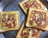 A picture of step 7 of Dim Paruti / Egg Bread Toast.