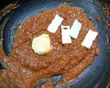 A picture of step 4 of Pav Bhaji Fondue.