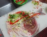 Foto del paso 9 de la receta: Bocachico en cabrito a mi estilo acompañado de puré de papa criolla y ensalada