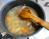 A picture of step 3 of Chicken Heart in Japanese Curry.