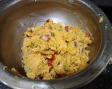 A picture of step 2 of Leftover Potato Bread Cutlet.