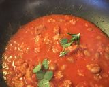 Foto del passaggio 2 della ricetta Penne salsiccia e fagioli (vegan)