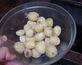 Foto del paso 5 de la receta: Chuleta de atún asado con papas arrugas y mojo