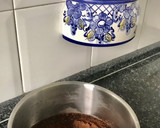 Foto del paso 1 de la receta: Donuts de dark chocolate cheesecake (sin horno)