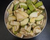 A picture of step 1 of Aam Ka Instant Achar / Mango Pickle For Mummy 🤱✨️❤️.