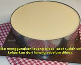 Foto langkah ke 11 dari resep Pandan Melaka Cheesecake Tanpa Terigu (bisa oven/kukus) all in one method.