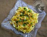 A picture of step 4 of Cabbage bhujiya.