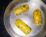 मेथी ज्वार मुठीया (methi jowar muthiya recipe in marathi) रेसिपी स्टेप 3 फोटो 