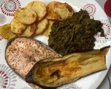Une image de l'étape 2 de Tranches d’ aubergine frites.