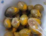 A picture of step 9 of OLIVE PICKLE (JOLPAI ACHAR) without garlic.