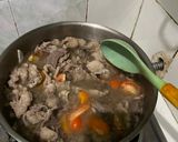 Foto langkah ke 3 dari resep Sup Bunjut Beef Slice Khas Malaysia.