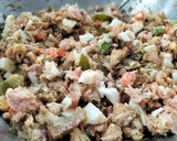 Foto del paso 2 de la receta: Rollitos de arroz vegetales con anchoa y huevo en airfryer
