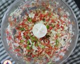 A picture of step 1 of Kurkure Paneer Momos.