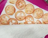 Foto del paso 21 de la receta: 🥪 Sándwiches de miga - variedad 🥪 Queso roquefort, atún, tomate, huevo, ananá, cantimpalo, jamón