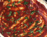 Foto del paso 3 de la receta: Pizza “Serranita” con jamón serrano, mozzarella y tomate seco