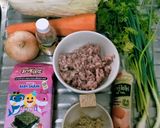 รูปขั้นตอนการทำที่ 1 ของ สาหร่ายห่อเต้าหู้หมูสับ เมนูเคลียร์ตู้เย็น