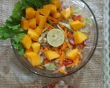 A picture of step 5 of Tropical Mango Salad❤😍🥭.