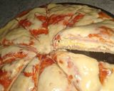 Foto del paso 4 de la receta: Pizza rellena fácil