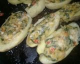 Foto del paso 6 de la receta: Papas rellenas con salsa blanca y acelga