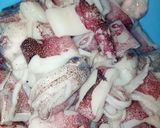 Foto langkah ke 1 dari resep Cumi & udang Saos Padang.
