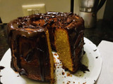 Torta de zanahoria con chocolate