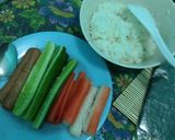 Foto langkah ke 2 dari resep Sushi Roll.