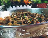 A picture of step 4 of Egyptian Beef Shawarma.
