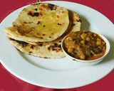 A picture of step 5 of Chana masala.