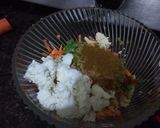 A picture of step 4 of Veg tangri kabab.