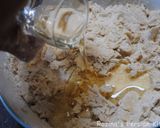 A picture of step 3 of Manti (Persian dumpling).