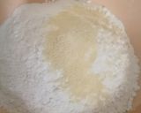A picture of step 2 of Rice flour Ghila Pitha.