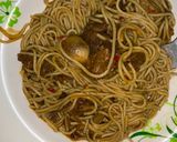 A picture of step 7 of Spaghetti.